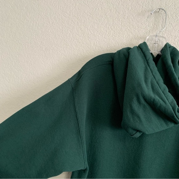 Vtg Starbucks Graphic Hoodie Sweatshirt Mens M Original Pike Place Seattle Green - Picture 10 of 16